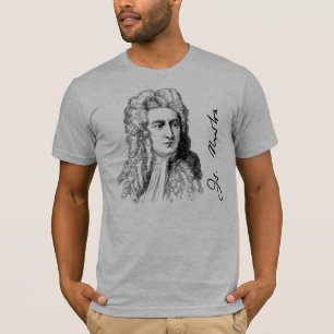 Sir Isaac Newton Porträtt & Signatur Tröja