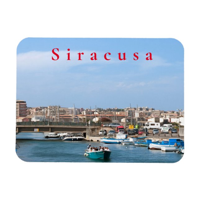 Siracusa. 2 magnet (Horisontell)