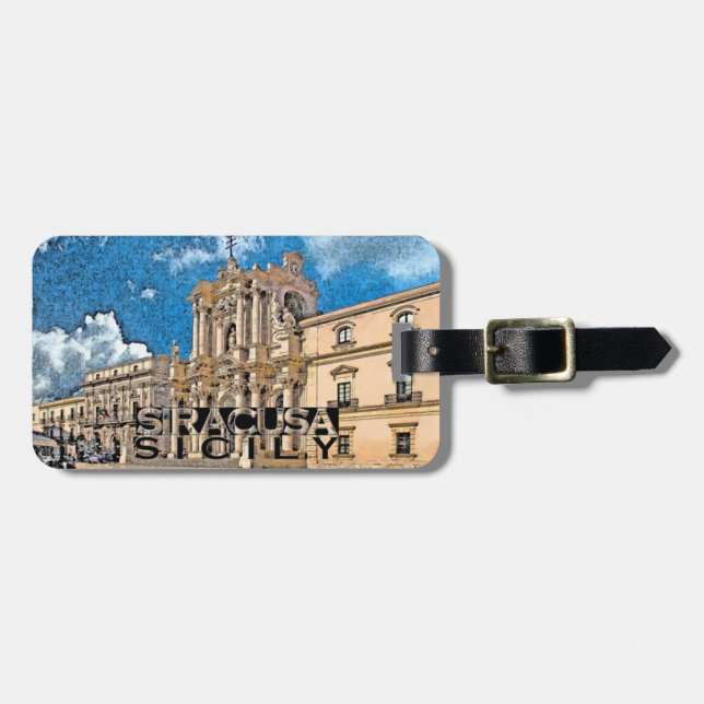 Siracusa Bagagebricka (Horisontell Framsida)