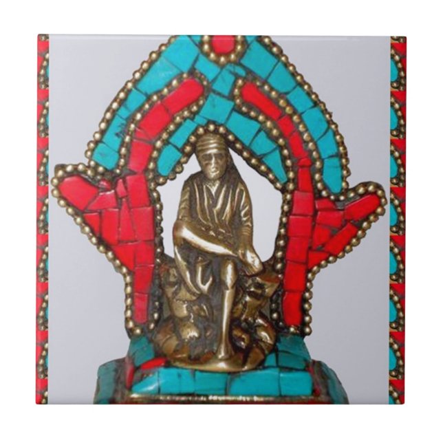 SIRDI SAI BABA - Saibaba Kakelplatta (Framsidan)