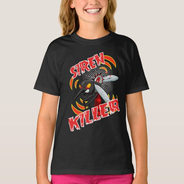 Siren-mördaren T Shirt (Framsida)