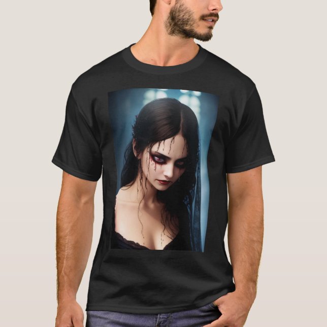 Siren of Shadows T Shirt (Framsida)