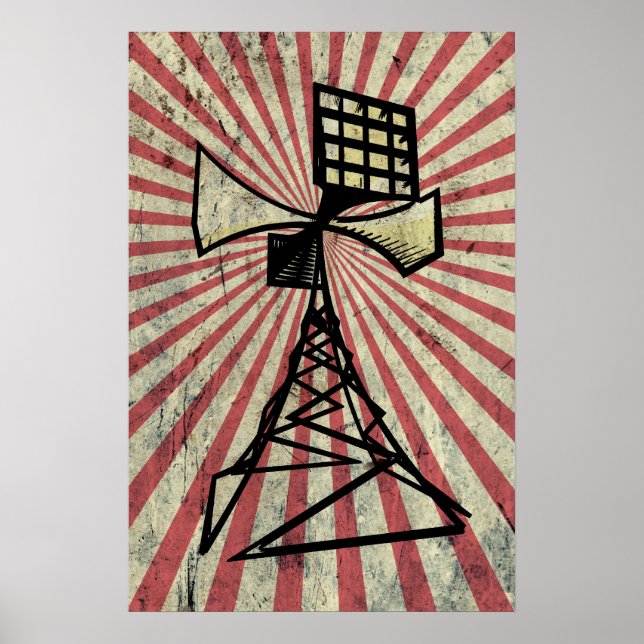 Siren radio torn poster (Framsidan)