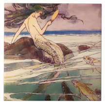 “Siren” Sagokonst av Alice B Woodward