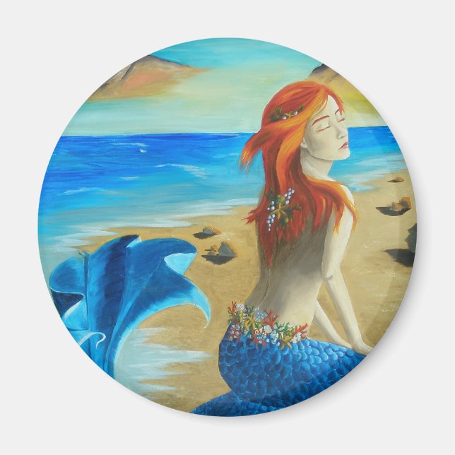 Siren - sjöjungfru magnet (Framsidan)