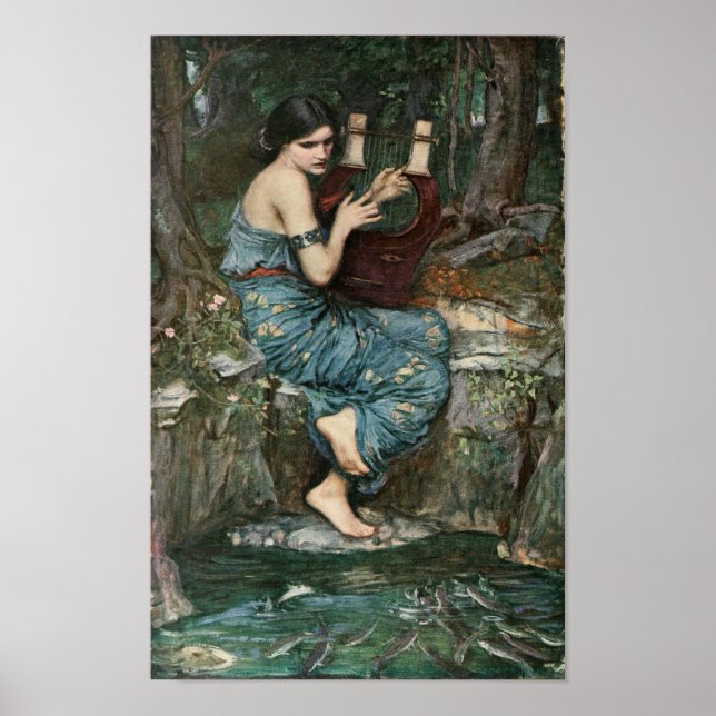 Siren Spela Music för sjömän Poster (Framsidan)