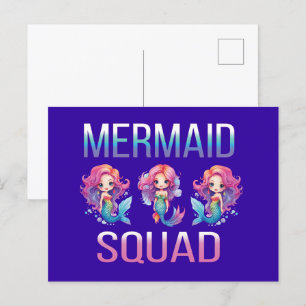 Siren Squad Vykort