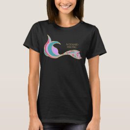 Siren Starka Siren Svans Mörk T Shirt