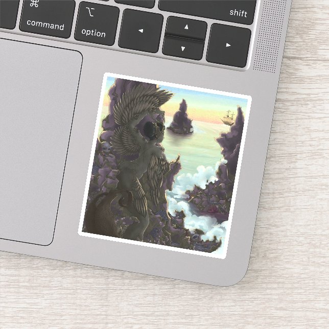 Siren Stones Klistermärken (Detalj)