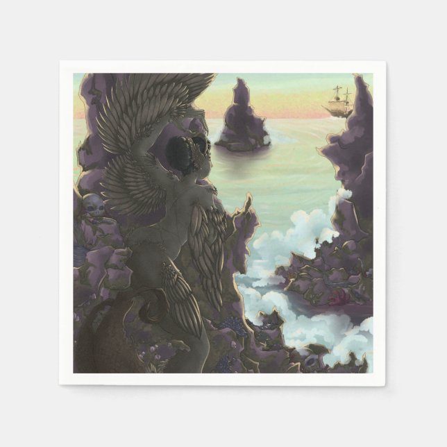 Siren Stones Pappersservett (Framsidan)