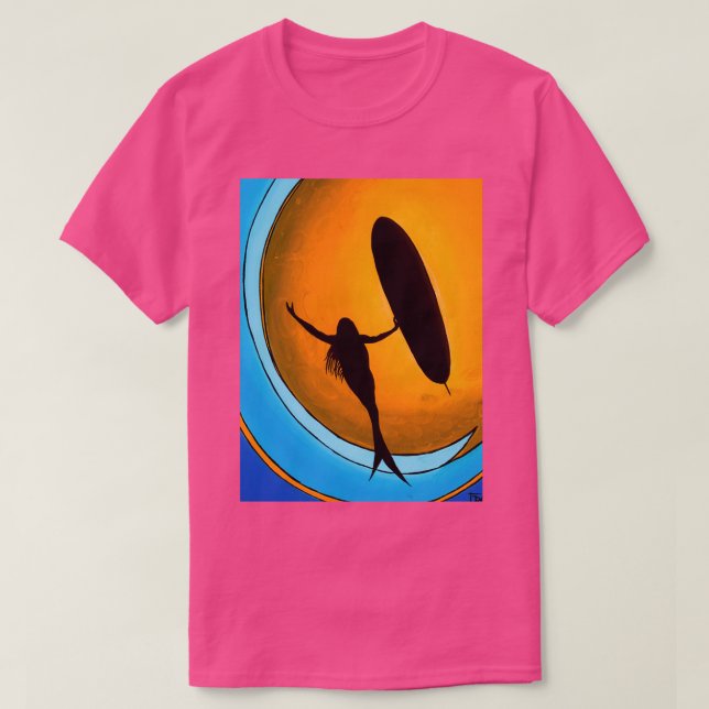 Siren Sunn ReoSurf Art T Shirt (Design framsida)