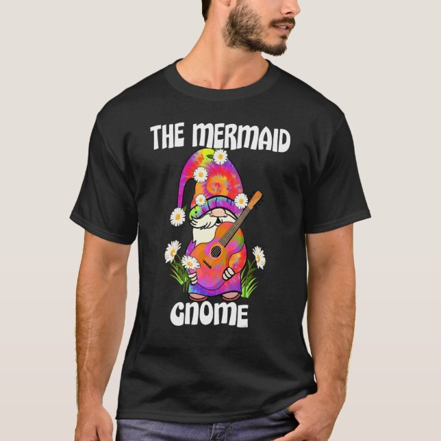 Siren Tomte God Jul Tie Dye Pyjamas T Shirt (Framsida)