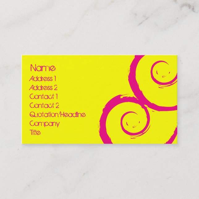 Siren Visitkort (Framsida)