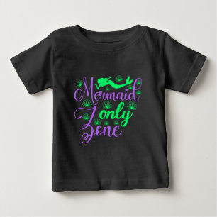 Siren Zon i Neon Grön och Lila T Shirt