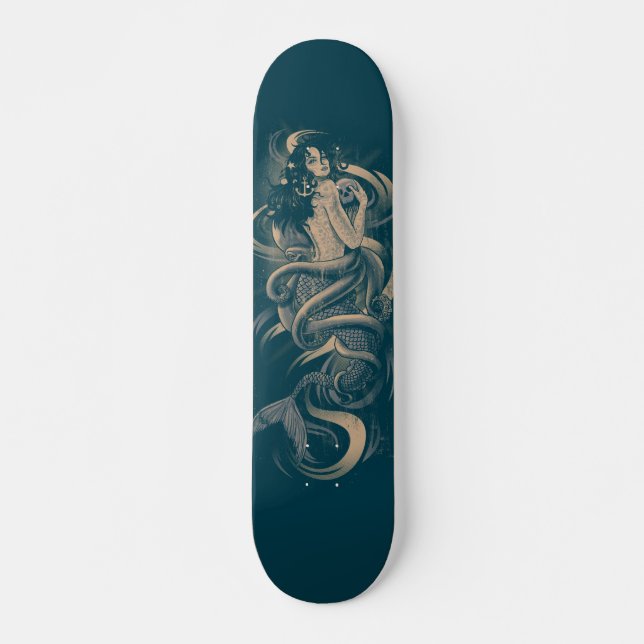 Sirena Skateboard Bräda 21,5 Cm (Framsida)
