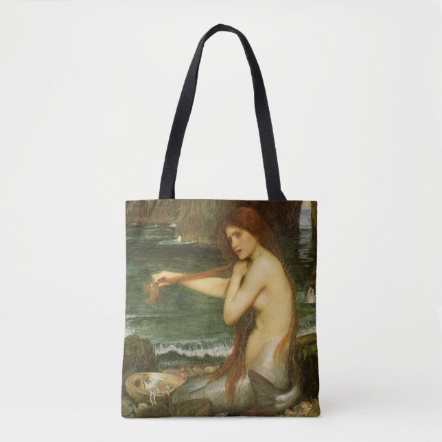 Sirenen av John William Waterhouse Tygkasse (Framsida)