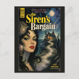 Sirenernas Överenskommelse Fantasy Skräck Bokomsla Vykort