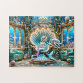 Sireners Styling Sanctuary - Mermaid Skönhetssalon Pussel