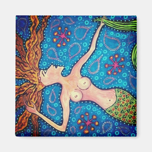 sirenmagnet magnet (Framsidan)