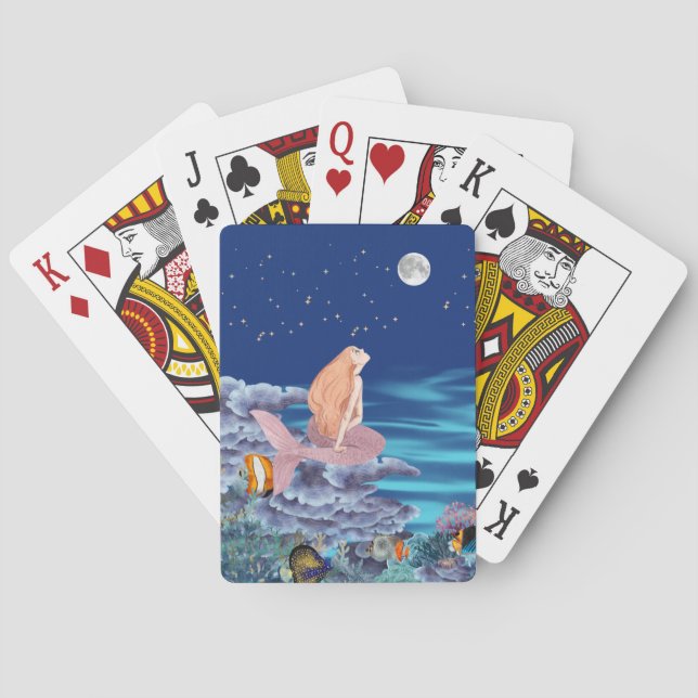 sirenmirando la luna casinokort (Baksidan)