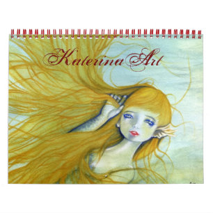 Sirens 2015 Fantasy Art Calendar av Katerina Art Kalender