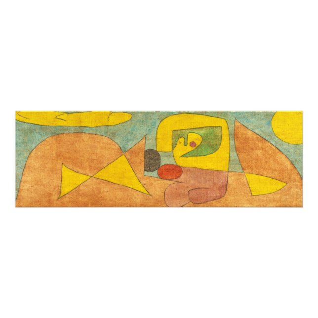 Sirens Eggs av Paul Klee Fototryck (Framsidan)