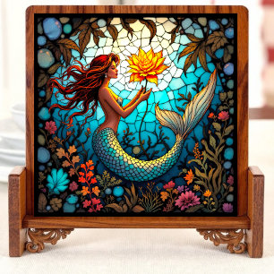Siren's Garden Ceramic Tile Kakelplatta