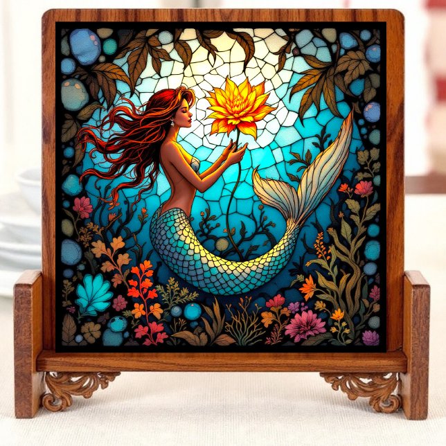 Siren's Garden Ceramic Tile Kakelplatta (Skapare uppladdad)