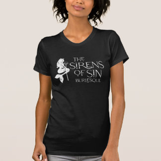 Sirens of Sin logotyp with tagline women's fit T Shirt