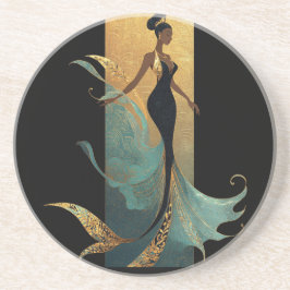 SIRENS SVART SERIE #1 Postkort Underlägg