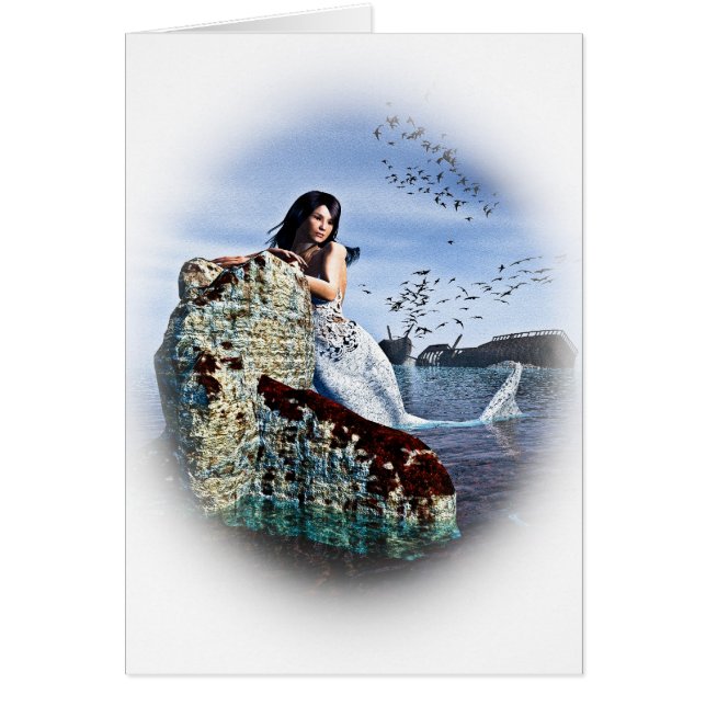 Sirensång Hälsningskort (Framsidan)