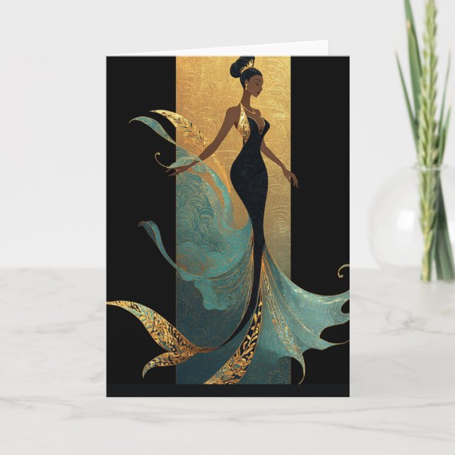 SIRENSERIEN I SVART #1  KORT (Framsida)