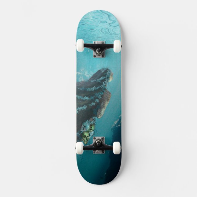 Sirenskateboard Skateboard Bräda 20,5 Cm (Framsida)