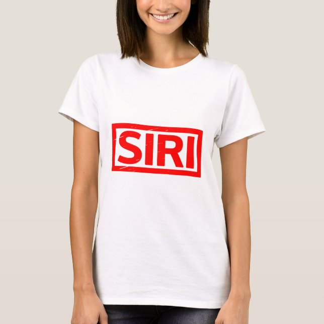 Siri Frimärke T Shirt (Framsida)