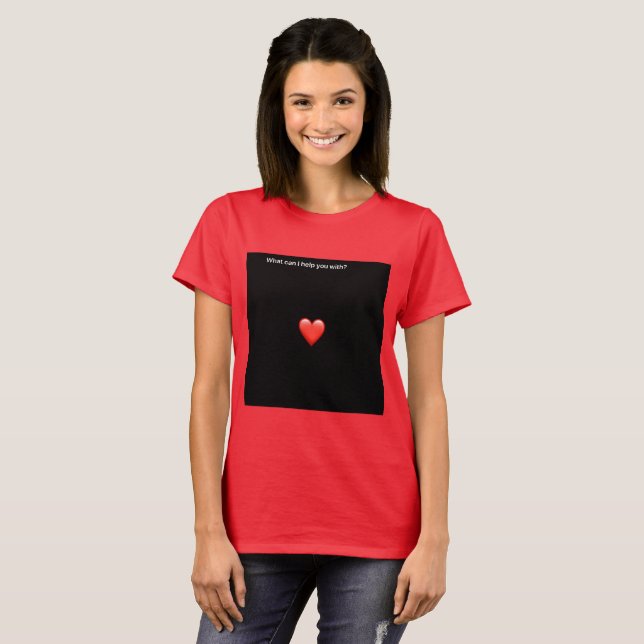 Siri Valentine Shirt Tee (Hel framsida)