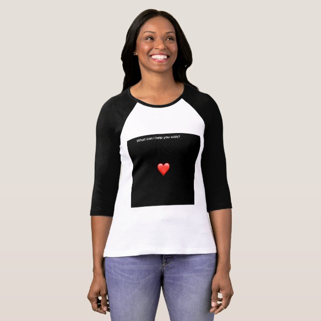 Siri Valentine Shirt Tee (Hel framsida)