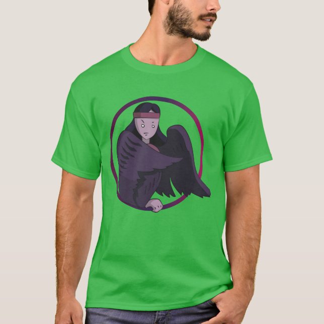 Sirin Bird-flicka T Shirt (Framsida)