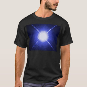 Sirius A och B ljusa nattstjärnor Tee Shirt