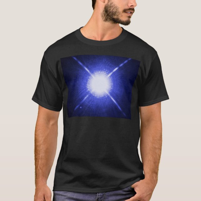 Sirius A och B ljusa nattstjärnor Tee Shirt (Framsida)
