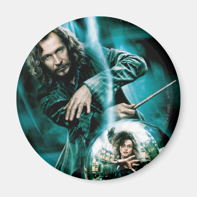 Sirius Black och Bellatrix Leodd Magnet (Framsidan)