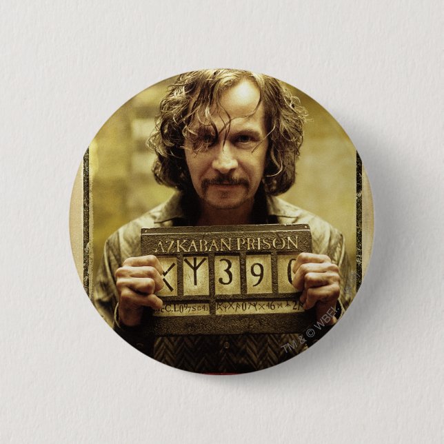 Sirius Black Wanted Poster Knapp (Framsida)