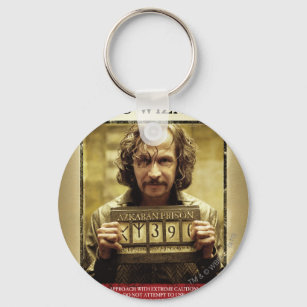 Sirius Black Wanted Poster Nyckelring