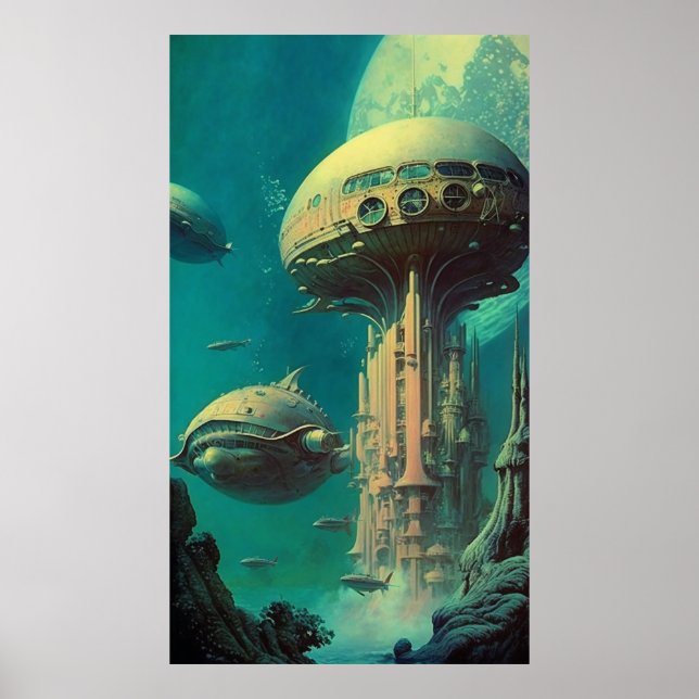 Sirius Station - (42 x 24 tum Extra Long) Poster (Framsidan)