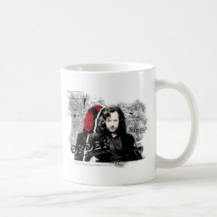 Sirius svart kaffemugg