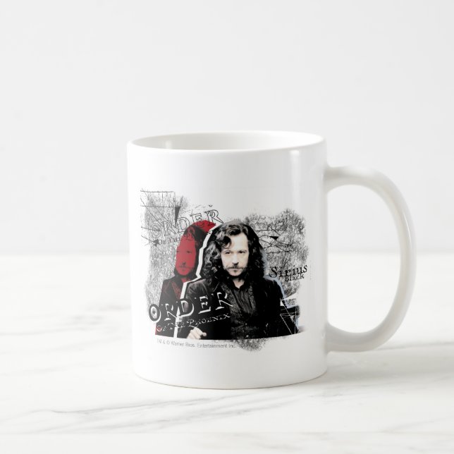 Sirius svart kaffemugg (Höger)