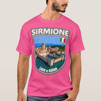 Sirmione Lago Di Garda Castle T Shirt