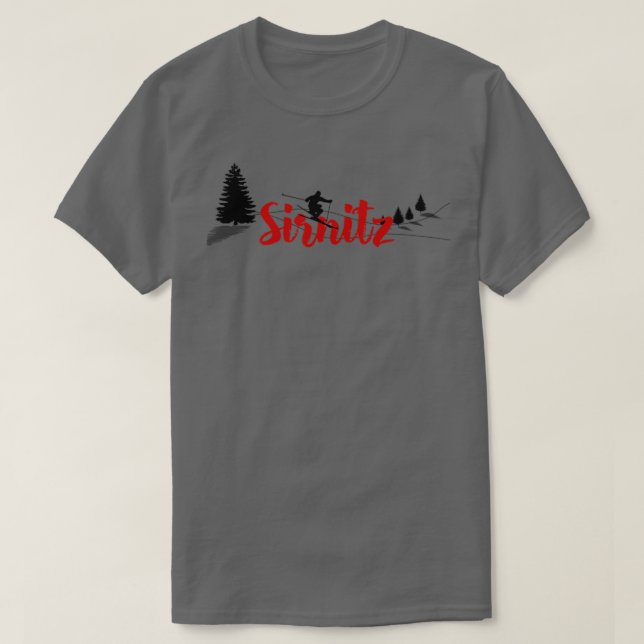 Sirnitz Ski Long T Shirt (Design framsida)