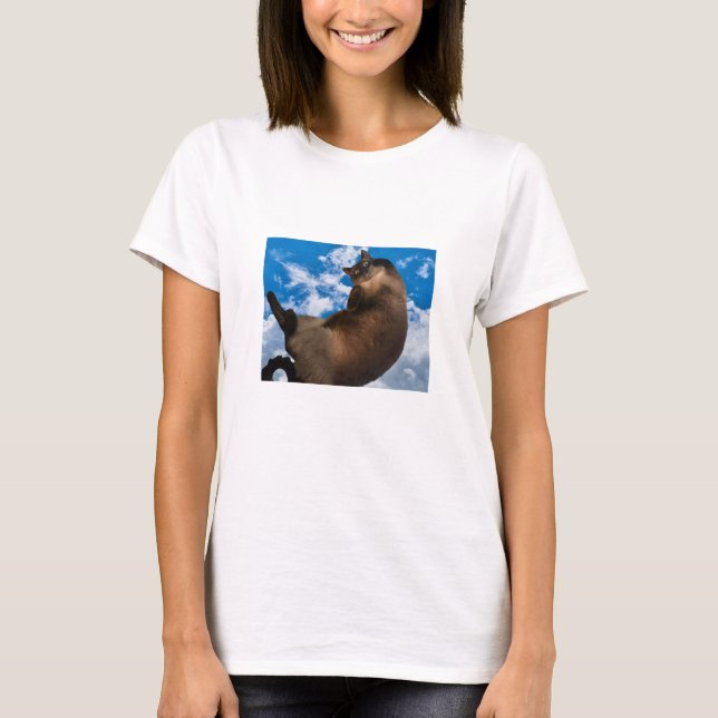 SirPercyPaws- In the Clouds Shirt T Shirt (Framsida)