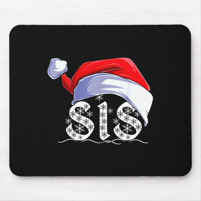 Sis Merry Christmas Santa Claus Xmas Family Matchi Musmatta (Framsidan)