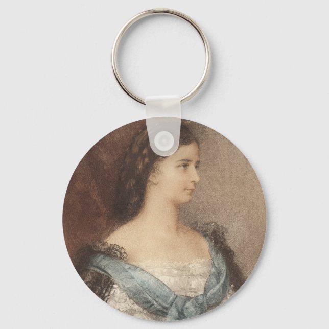 Sisi - Elisabeth of Bavaria - Österrikes Empress Nyckelring (Framsida)